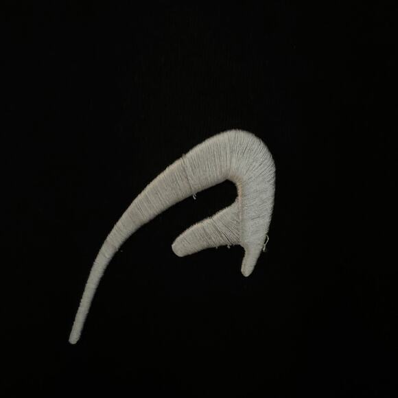 Ader Error A-Peec Embroidered Logo Sweatshirt Black A2 Fit M - Picture 6 of 7